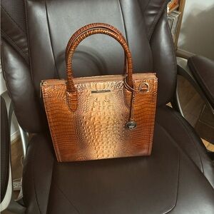 Brahmin Whiskey Ombré Caroline Handbag,NWT